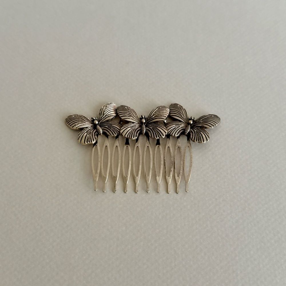 Butterfly hair clip S774 - Picture 2 of 4